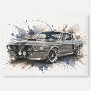 Imán de Muscle Car Americano