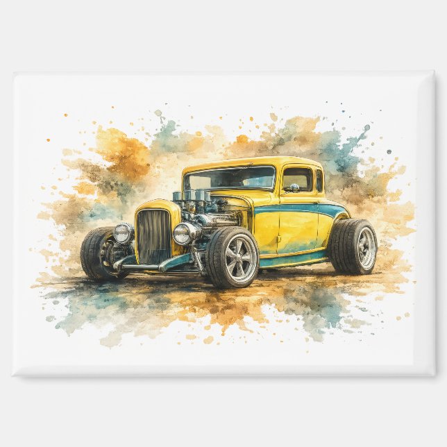Imán de Muscle Car Americano (Anverso)