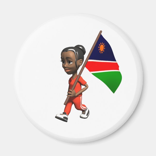 Imán de Namibia (Frente)