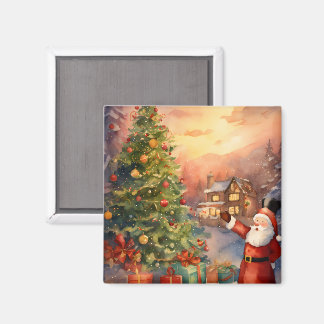 Imán de Navidad Elegante