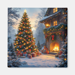 Imán de Navidades al aire libre