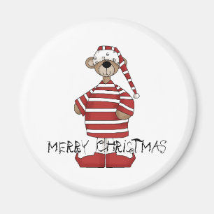 Imán de Navidades de oso