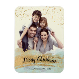 Imán de Navidades personalizados fotográficos, men