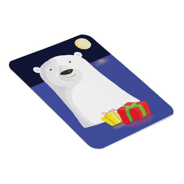 imán de Navidades polares (Lado Derecho)