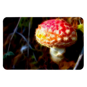 Imán de Nevera Ágica de Vuela Eléctrica (Amanita)