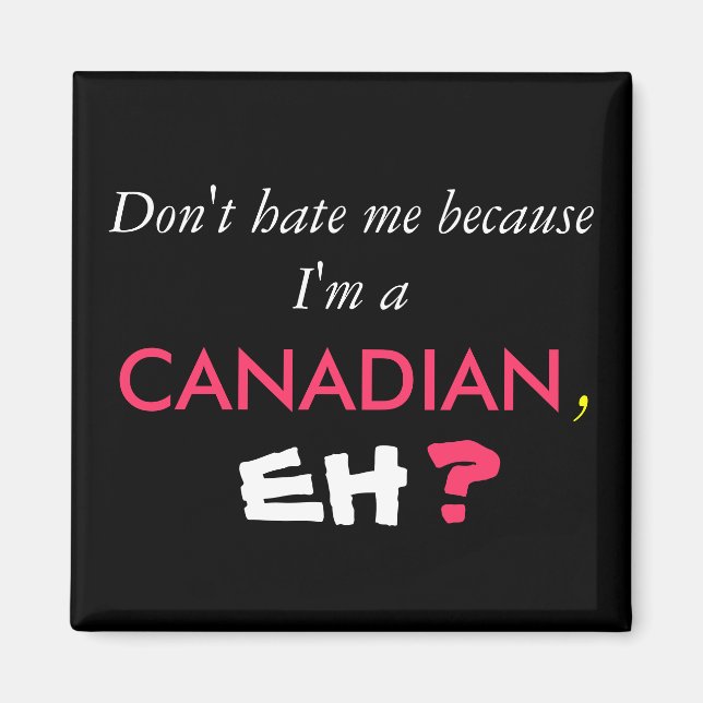 imán de nevera CANADIENSE (Frente)