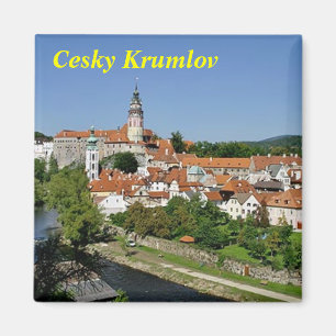 imán de nevera Cesky Krumlov
