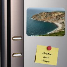 Imán de nevera con foto personalizada de vacacione