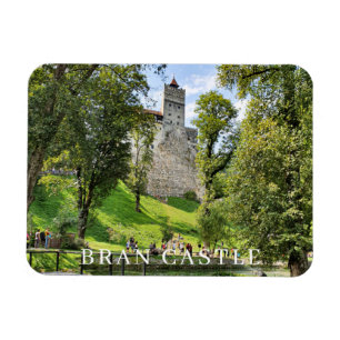 imán de nevera con vistas al castillo de Bran
