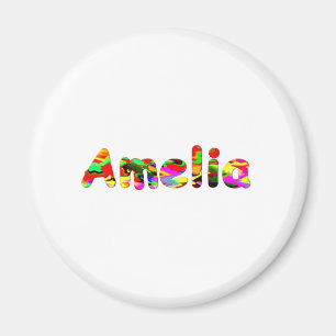 imán de nevera de Amelia
