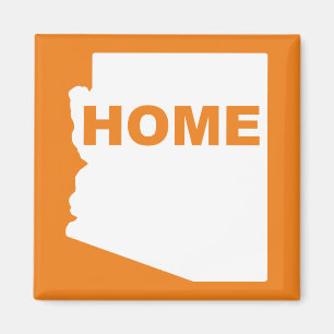 Imán de nevera de Arizona, hogar lejos del estado