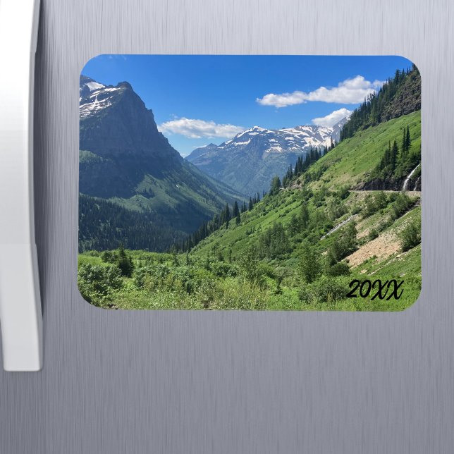 Imán de nevera de foto de vacaciones personalizada (Subido por el creador)