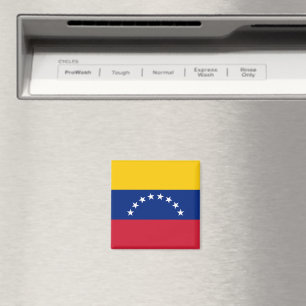 Imán de nevera de la bandera de Venezuela