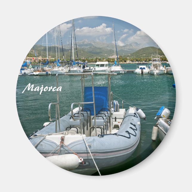 Imán de nevera de Mallorca (Frente)