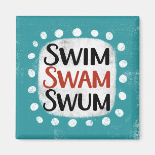 Imán De Nevera De Suero De Swim