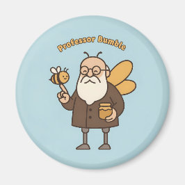 Imán de nevera del profesor Bumble
