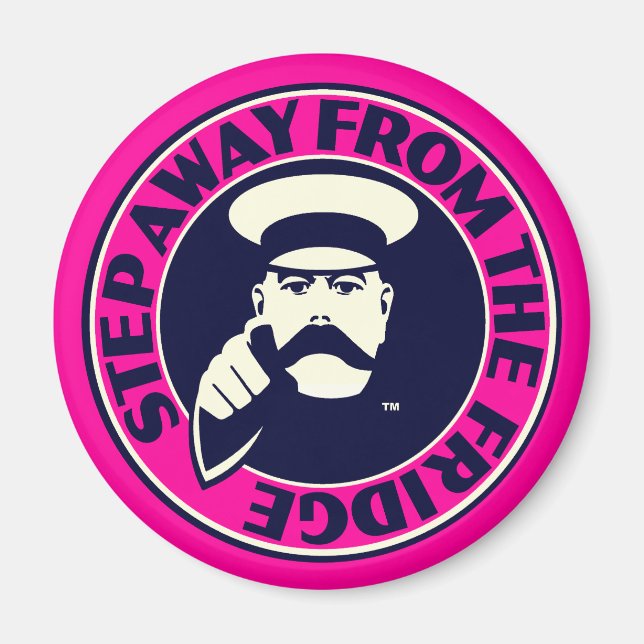 Imán de nevera dietética (Frente)