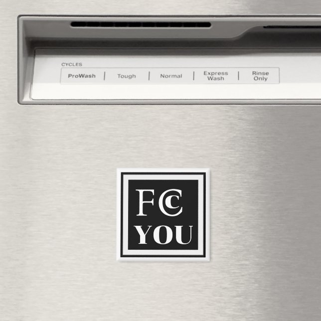 Imán de nevera FCC YOU (In situ (lavavajillas))