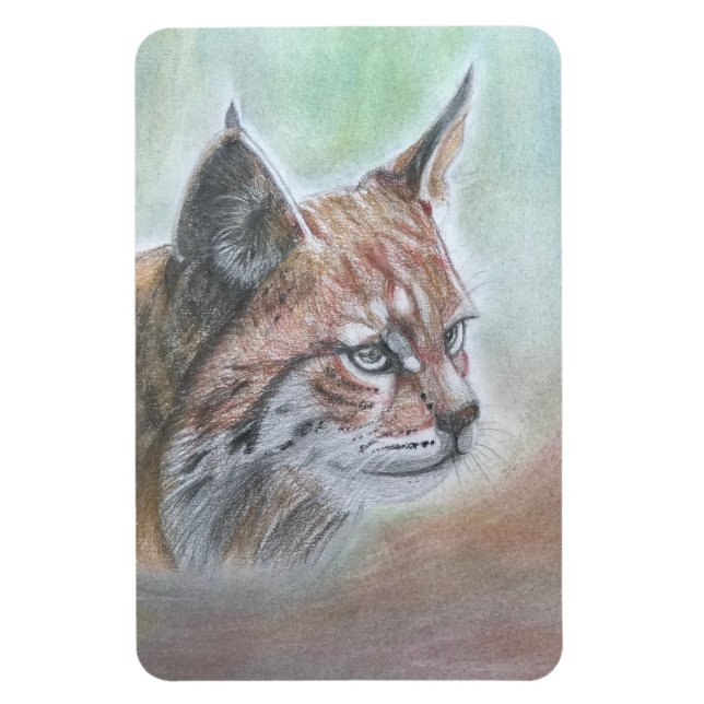 Imán de nevera flexible Bobcat (Vertical)