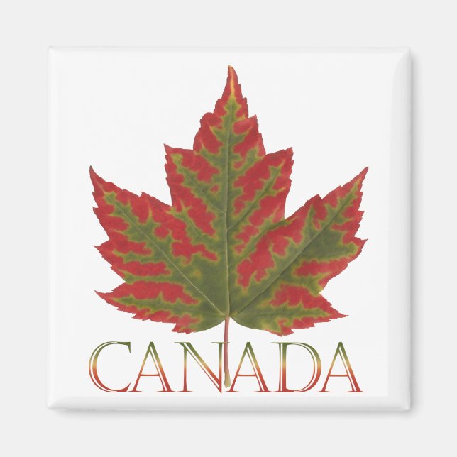 Imán de nevera recuerdo de Canadá Recuerdos de Can (Frente)