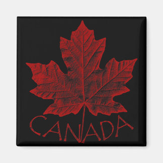 Imán de nevera souvenir de Canadá Hoja de arce de 