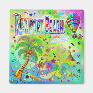 Imán de Newport Beach Melodía Atemporal