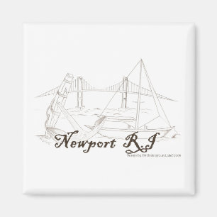 Imán de Newport RI