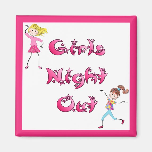 Imán de Noche de Chicas (Frente)