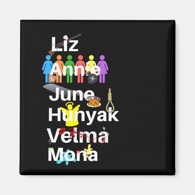 Imán de nombre de tango de bloque de celdas (Frente)