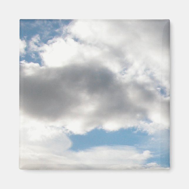 Imán de Nubes Brillantes (Frente)
