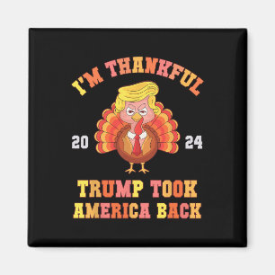 Imán De nuevo, estoy agradecido de que Trump se haya ll