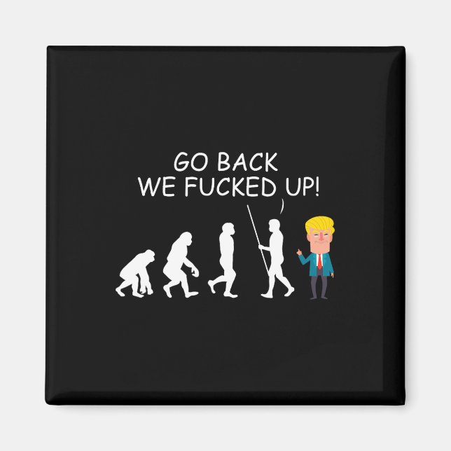 Imán De Nuevo Terminamos Funny Anti-Trump Appar Eleccio (Frente)