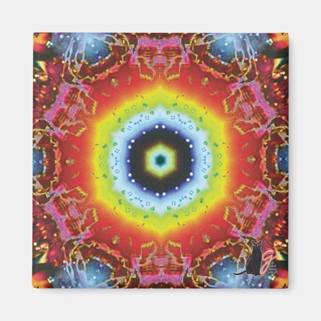 Imán de Oculus Caleidoscopio (Frente)