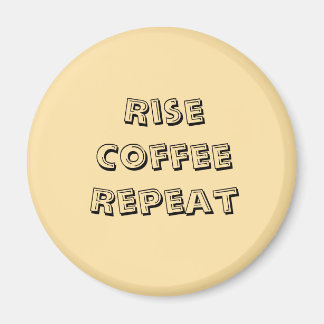 Imán de oferta de café motivacional
