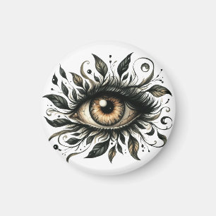 Imán de Ojo Místico Imán de nevera de arte surre