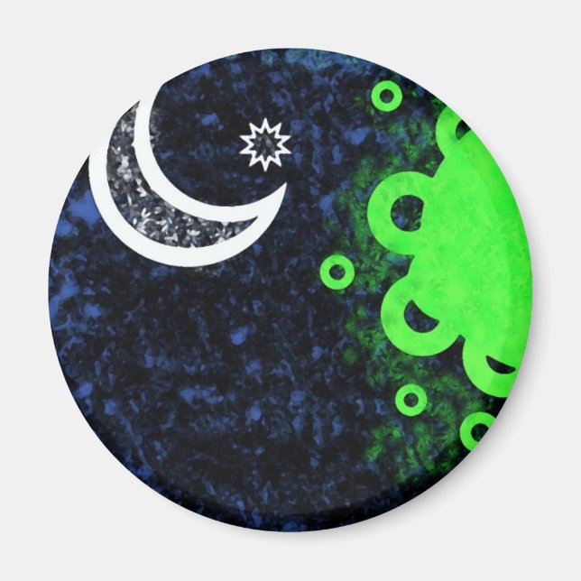 Imán de ojos estridentes (Frente)