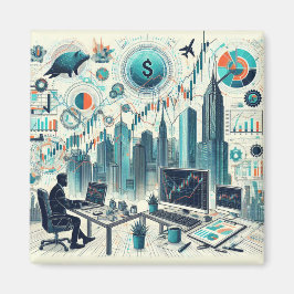 Imán de operaciones bursátiles