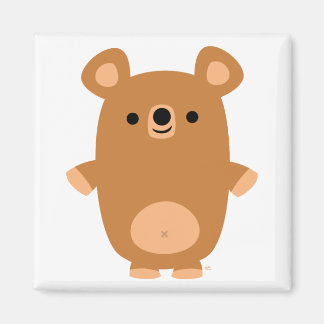 Imán de oso de Personalizado fuerte y suave