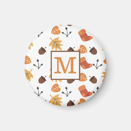 Imán de Otoño Personalizado