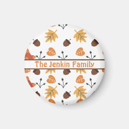 Imán de Otoño Personalizado