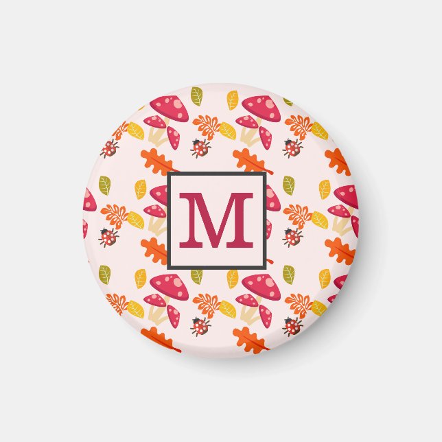 Imán de Otoño Personalizado (Frente)