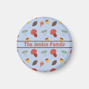 Imán de Otoño Personalizado