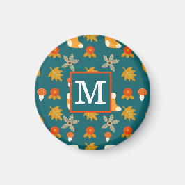 Imán de Otoño Personalizado