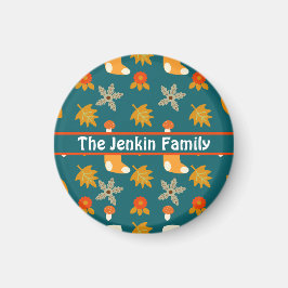 Imán de Otoño Personalizado