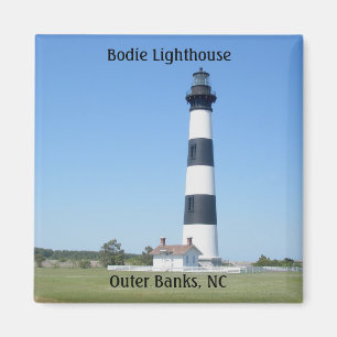 Imán de Outer Banks NC del faro de Bodie