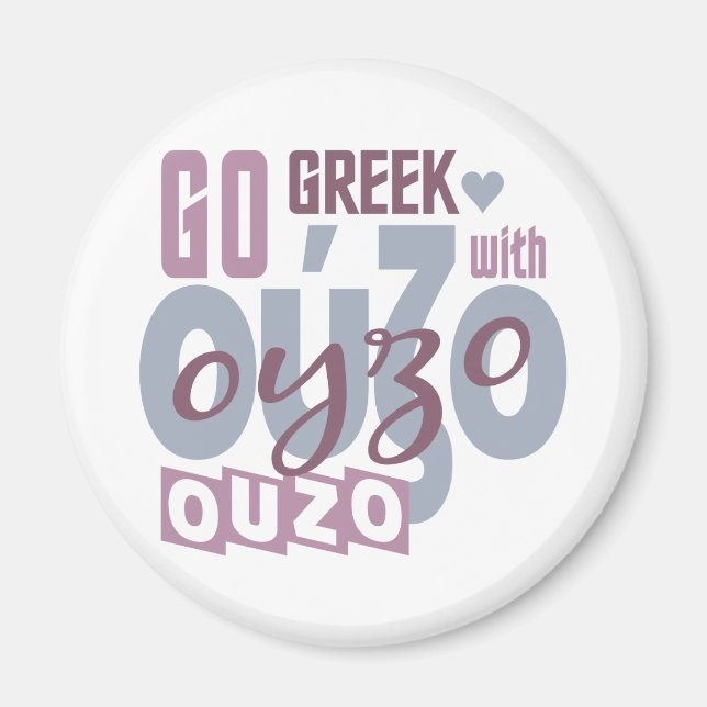 Imán de Ouzo (Frente)