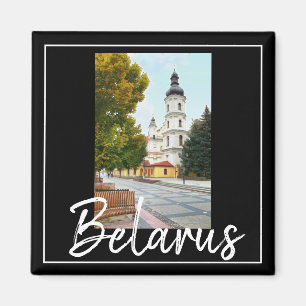 Imán de paisaje urbano de la arquitectura de Bielo