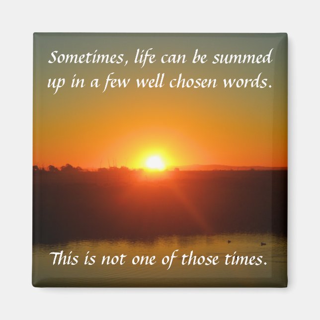 Imán de palabras elegidas (Frente)