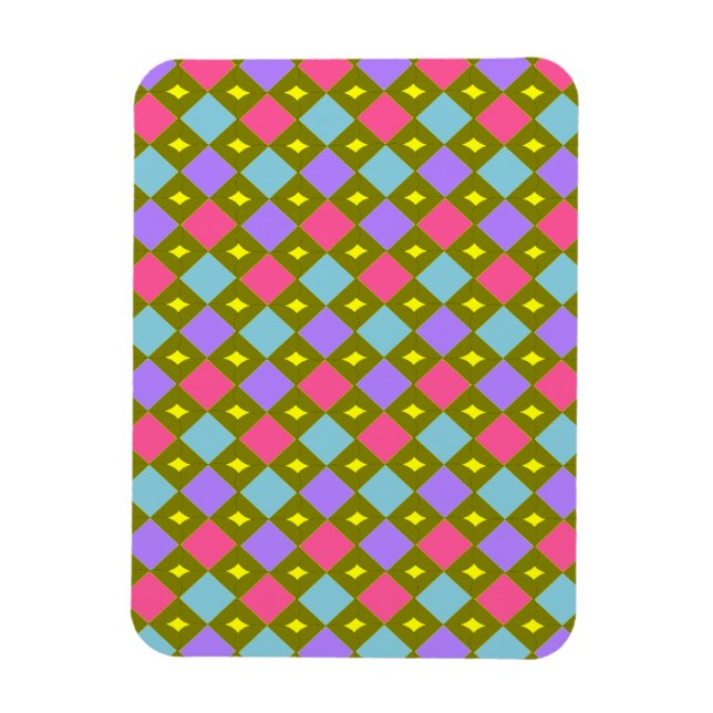 Imán de Panal de Colores que Crea (Vertical)