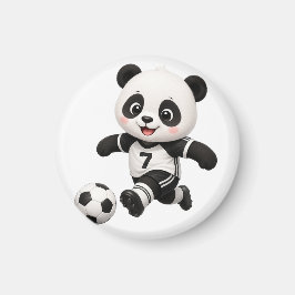 Imán de Panda de Fútbol
